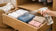 El truco del vinagre blanco para quitar el olor a humedad de cajones y cestos de ropa