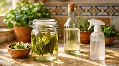 Mete hojas de laurel en vinagre 7 días: el truco casero para limpiar y quitar olores