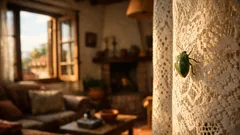 No es una cucaracha: qué es la chinche verde que entra en casa en otoño y por qué no debes tocarla