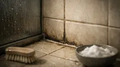 Cómo blanquear las juntas de la ducha y eliminar el moho sin frotar de más