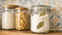 El truco de la hoja de laurel para evitar polillas en la harina y otros secos