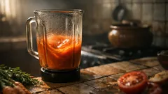 El smoothie de zanahoria y tomate que suma fibra, potasio y antioxidantes en 5 minutos